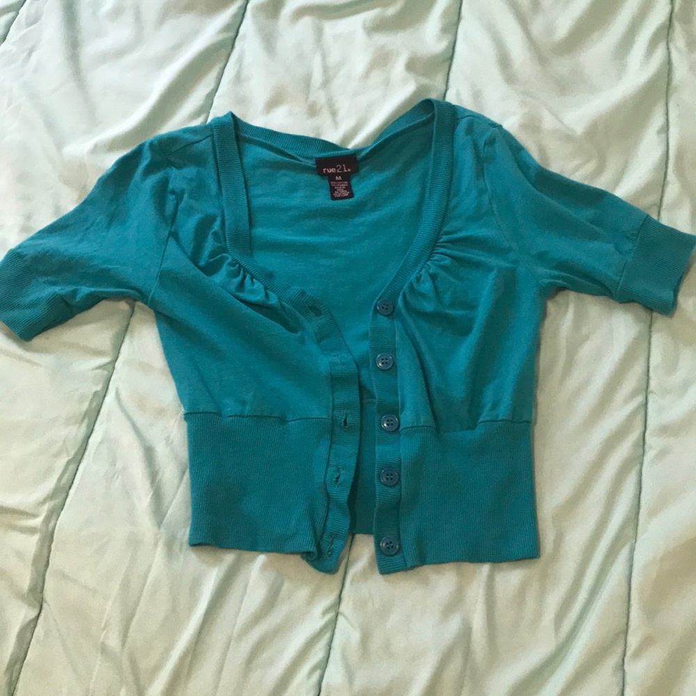 Cropped cardigan